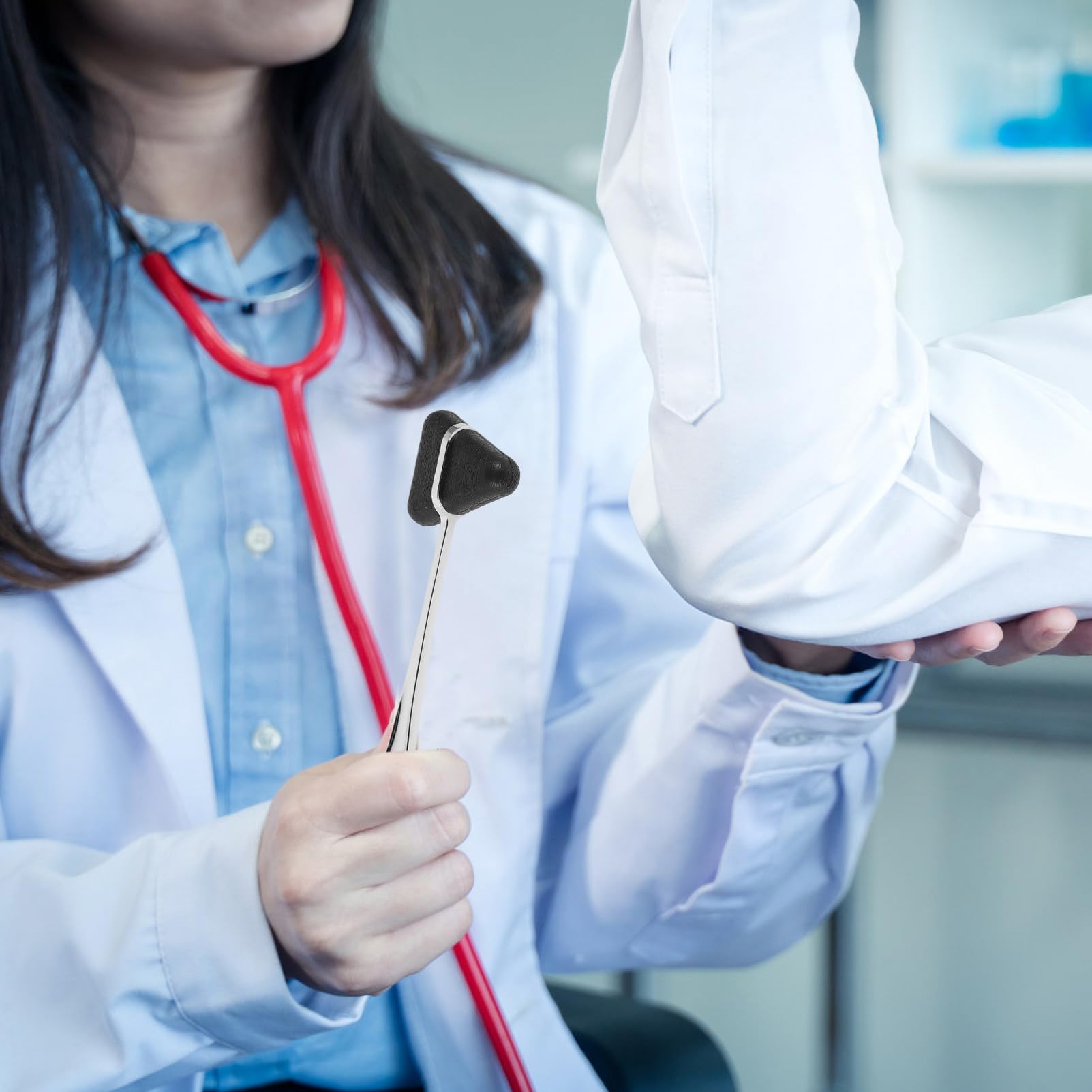 GLEAVI 4stücke Medizinischer Reflexhammer Aus Edelstahl Diagnostisches Testwerkzeug Für Neurologische Untersuchungen Vielseitig Einsetzbar Präzise Körperbewertung Geeignet Für