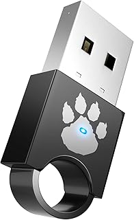 USB Bluetooth 4.0 Adapter Dongle for PC Laptop Computer Desktop Stereo Music, Skype Calls, Keyboard, Mouse, Support All Windows 10 8.1 8 7 XP Vista