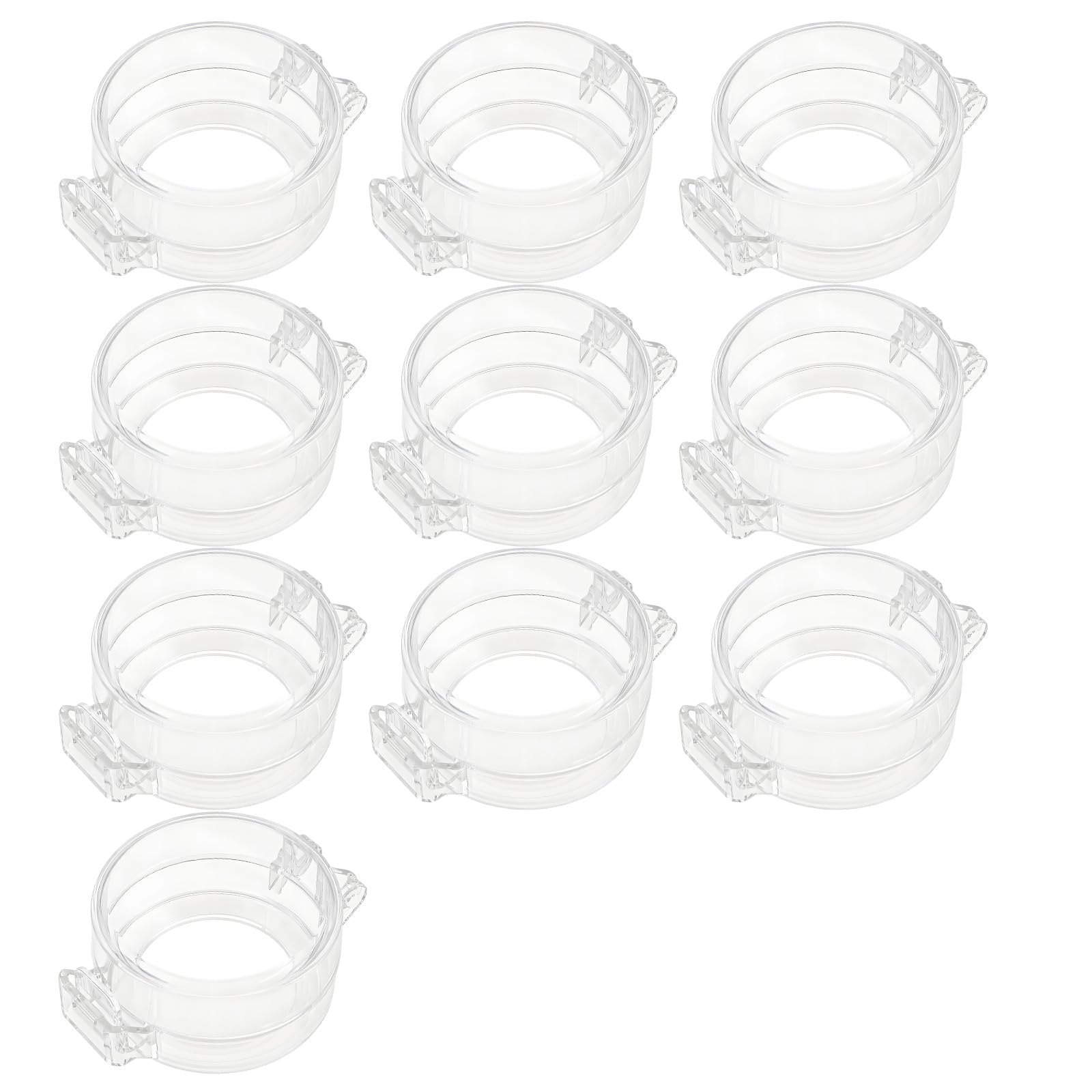 10PCS Door Handle Covers Transparent Accidental Ing Anti Door Covers
