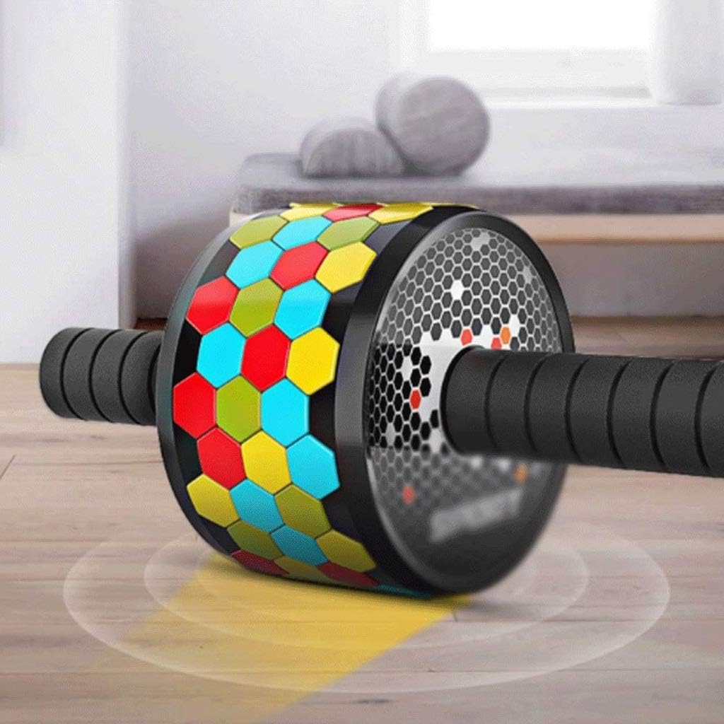 Abdominal Muscle Wheel - Roller Workout Equipment Exercise for Family Office Fitness