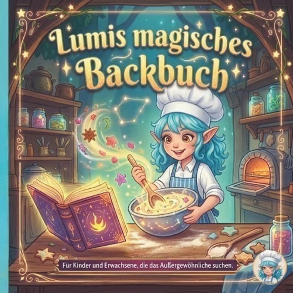 Lumis magisches Backbuch: Ein Backabenteuer für kleine Hände