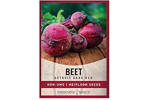 Gardeners Basics Beet Seeds - Detroit Dark Red, Heirloom Non-GMO Beet Seeds for Planting