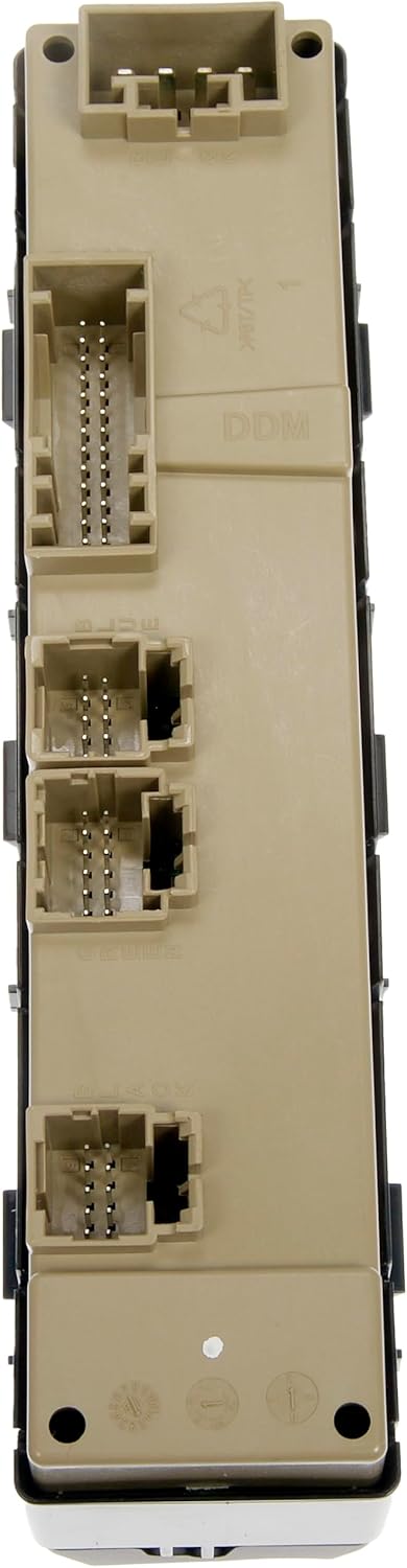 Dorman 920-024 Front Driver Side Master Window Switch Assembly - 5 Button Compatible with Select Chevrolet/GMC Models