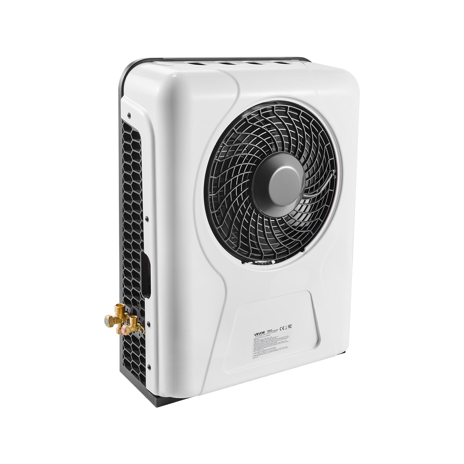 VEVOR Climatiseur Split pour Camping-car, Climatiseur de Stationnement, 12 V 10000 BTU, Débit d'Air de 400 m³/h, Système de Climatisation pour Camion, Semi-remorque, Caravane, Fonction Refroidissement
