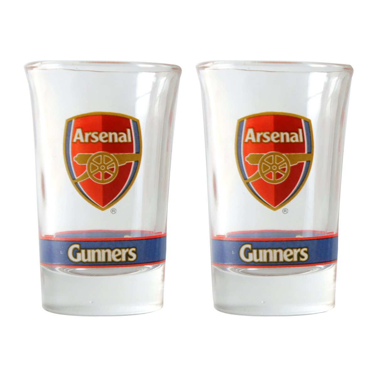 Arsenal F.C. 2pk Shot Glass Set CR