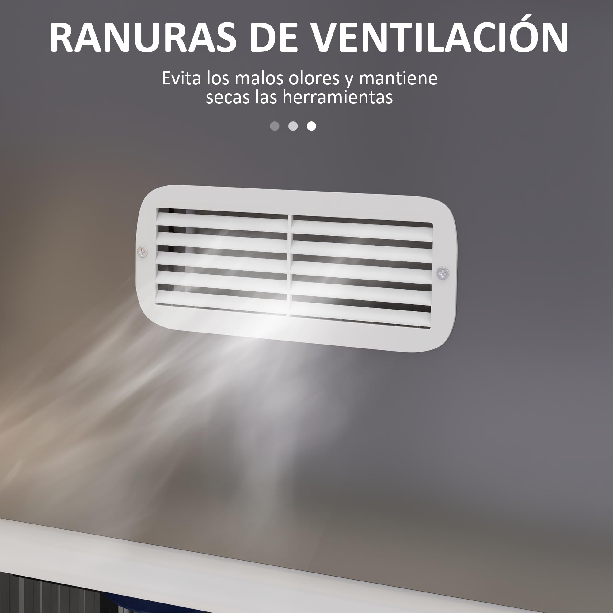 Outsunny Cobertizo de Jardín Exterior 2,7 m² 238x132x198,5 cm Caseta de Jardín para Exterior Metálica con Cerradura Base Estantes Ajustables 2 Ventanas y 2 Puertas Deslizantes Gris Oscuro