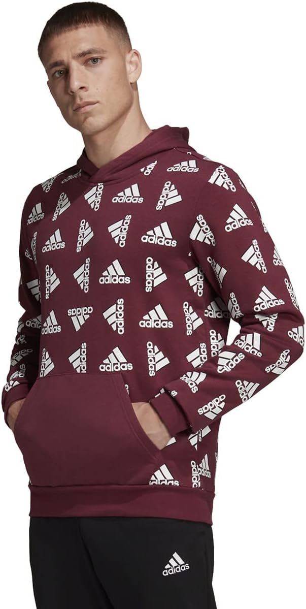 adidas Men's All Over Print Fleece Hoodie - Image 3