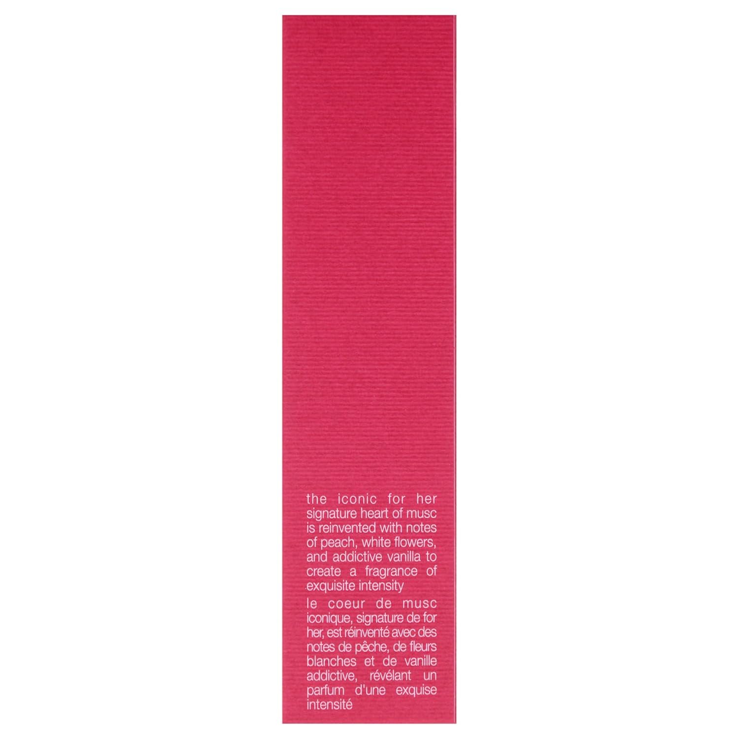 Narcis For Her Eau de Parfum Intense, 100 ml, nuty brzoskwini, białe kwiaty i wanilia