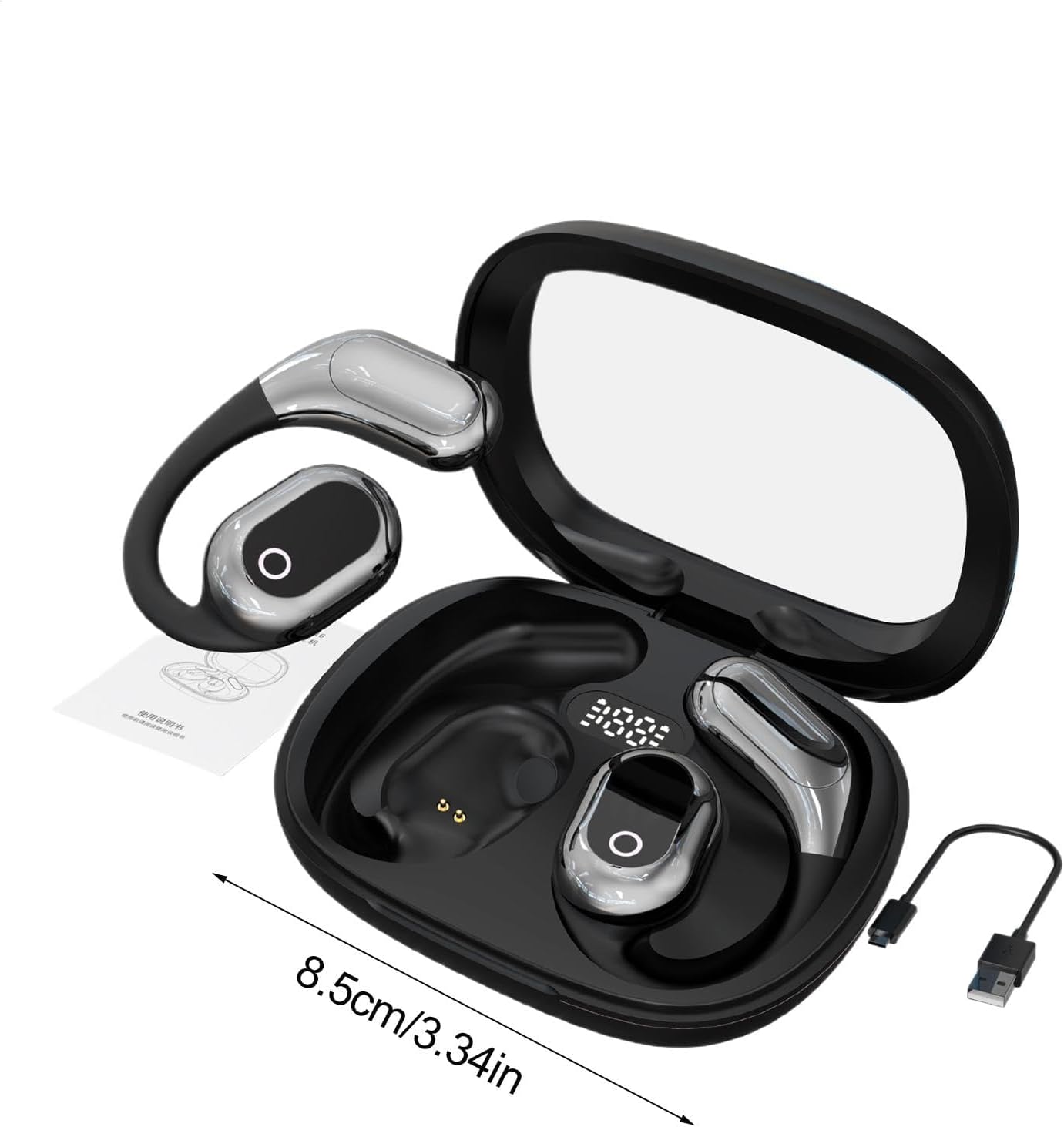 Headphones Translator, Headphones Translator, Translation Earbuds, Headphones Language Translation, Translates Into 144 Languages