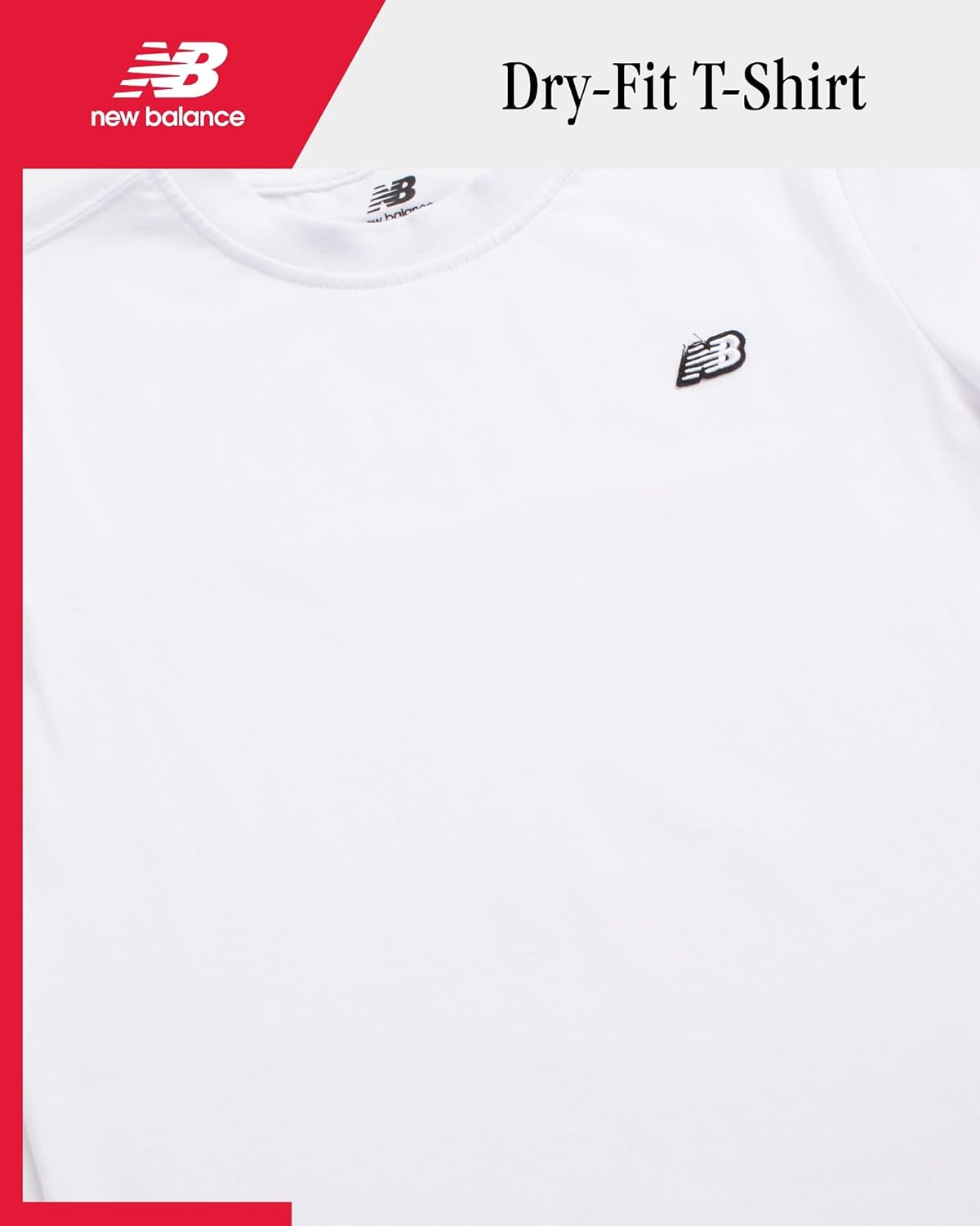 New Balance Boys' Short Sleeve Crewneck T-Shirt - Image 2