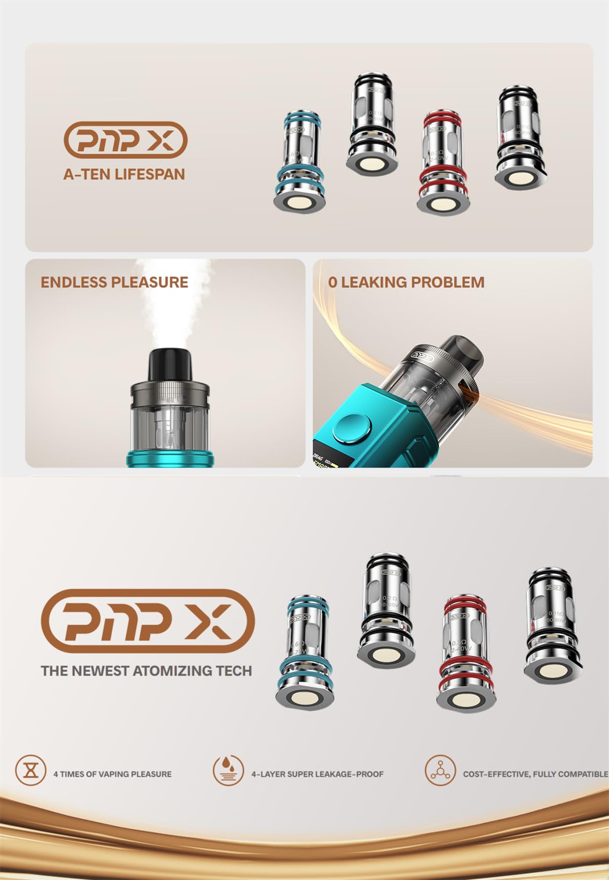 VOO**POO Drag S2 Kit 60W Output Built-in 2500mAh Battery With 5ML PnP X Pod  Cartridge Fit PnP X Coil Electronic Cigarette Vaporizer- No Nicotine :  Amazon.fr: High-Tech