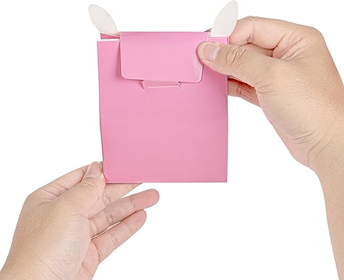 Miniatura 6 de Restaurantware Pastry Tek - Bolsas de fiesta de animales de granja de 4 x 2 x 5 pulgadas, 100 bolsas de recuerdo de fiesta de granjero de cerdos