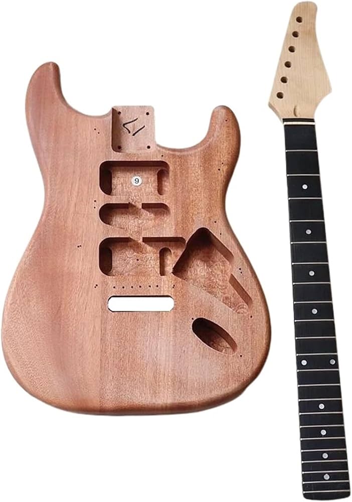エレキギターのbody、neck エレキギターのbody、neck