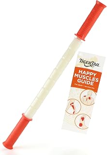 Tiger Tail Bendy 18" Flexible Muscle Roller Stick - Deep Tissue Massager for Myofascial Release, Trigger Points in Legs, Back, Shoulders