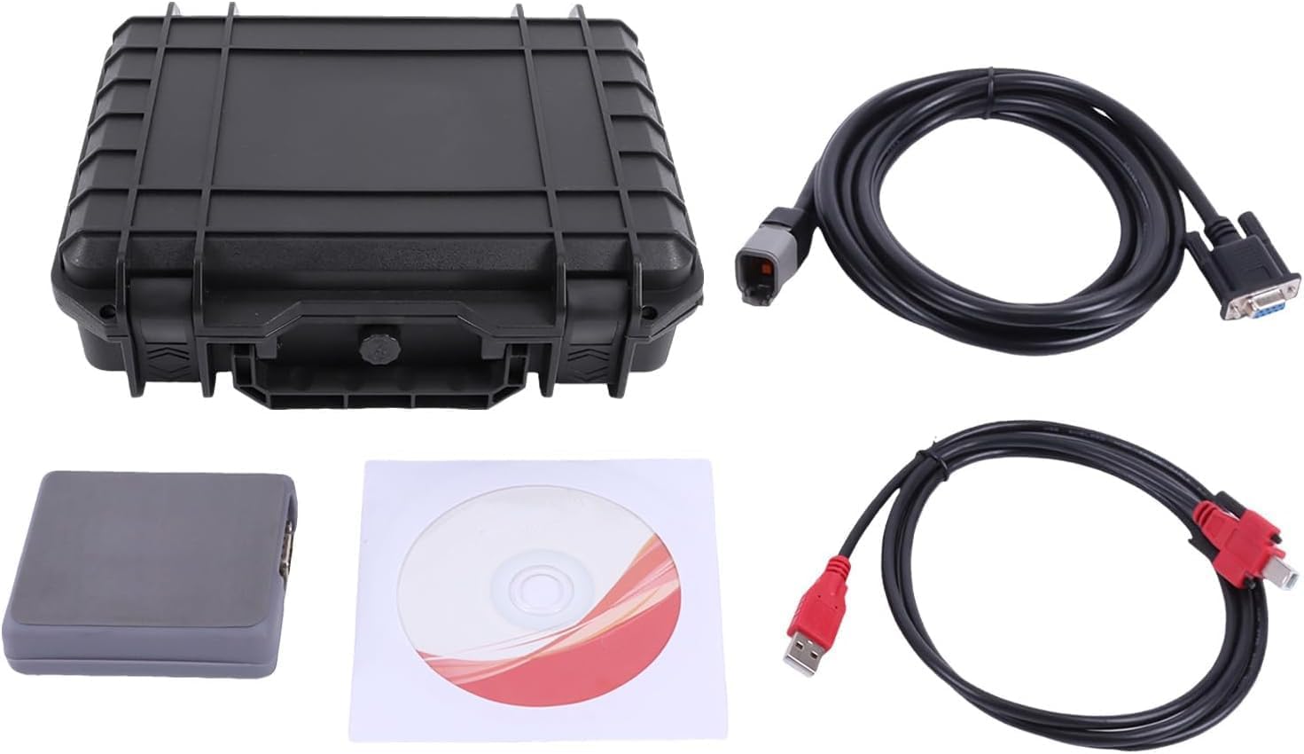 1983000033 CS9703000000 1RF002-25003 Diagnostic Adapter Tool Excavator Tractor Marine Heavy Duty Truck Communication Adapter Tool Kit Compatible with Yanmar Engine 3TNV70/72/75 4TNV84/88/94