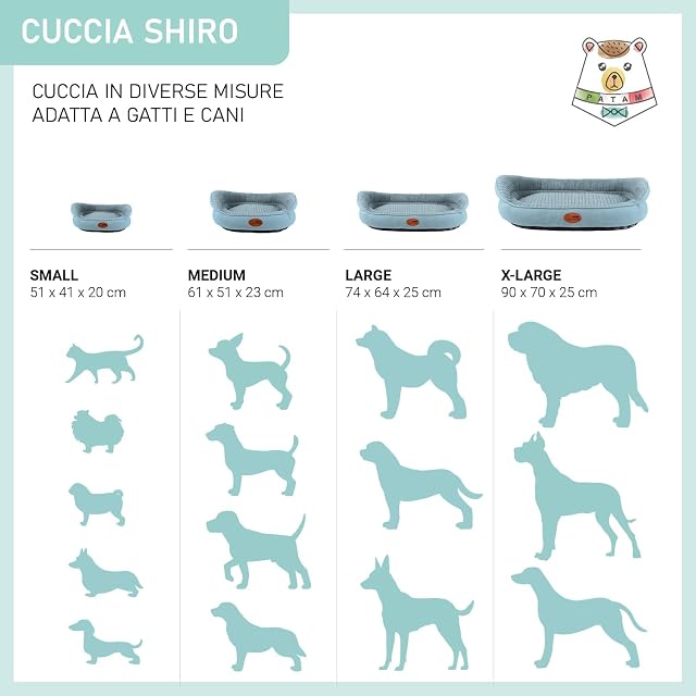 Foto 5 de 6 de PATAM Cama Sofá para Perros y Gatos - con Funda Lavable en Lavadora