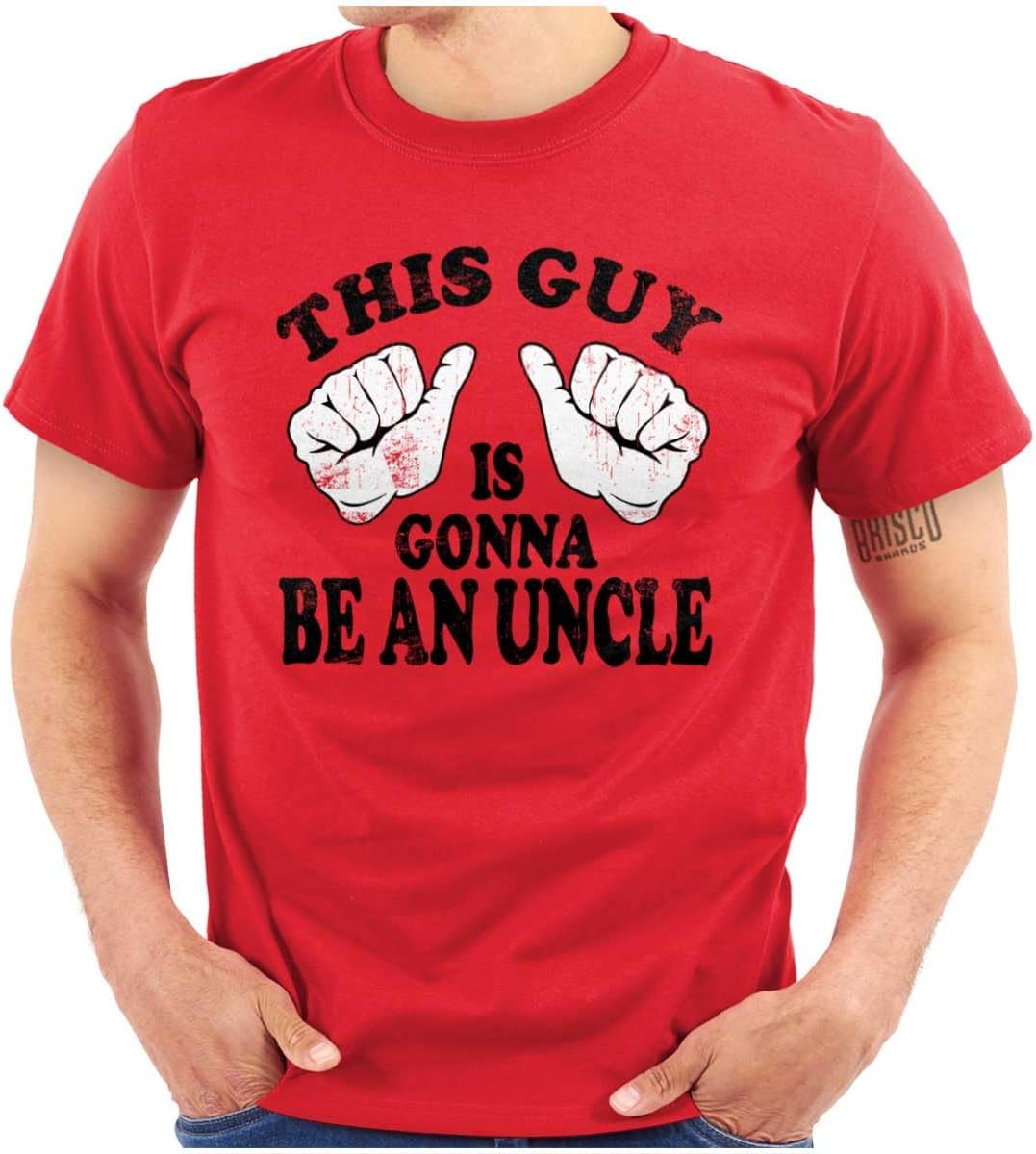 Classic Teaze This Guy is Gonna Be Uncle Nephew Mens Graphic T Shirt Tees