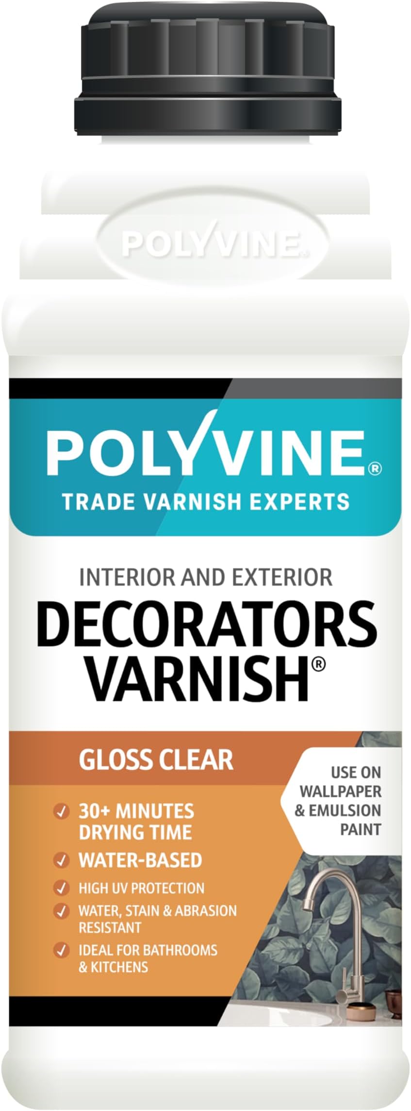 Polyvine CASDVG500 Varnishes - Clear Gloss