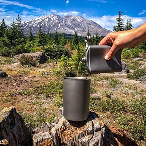 SILVERANT Tazza da caffè a doppia parete Titanium