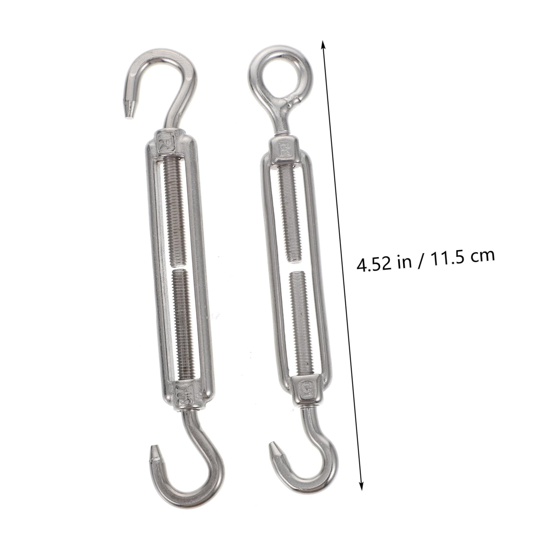 Edelstahl Outdoor Lichterketten Aufhängeset mit Verstellbarer Spannung und Einfache Installation für Zelte und Außenanwendungen Pvc und Edelstahl Material