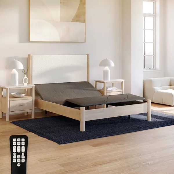 Adjustable Comfort Classic Adjustable Base - Queen - Head & Foot Incline - Wireless Remote with Memory - Easy Set Up - Zero Clearance - Zero Gravity - Durable Frame