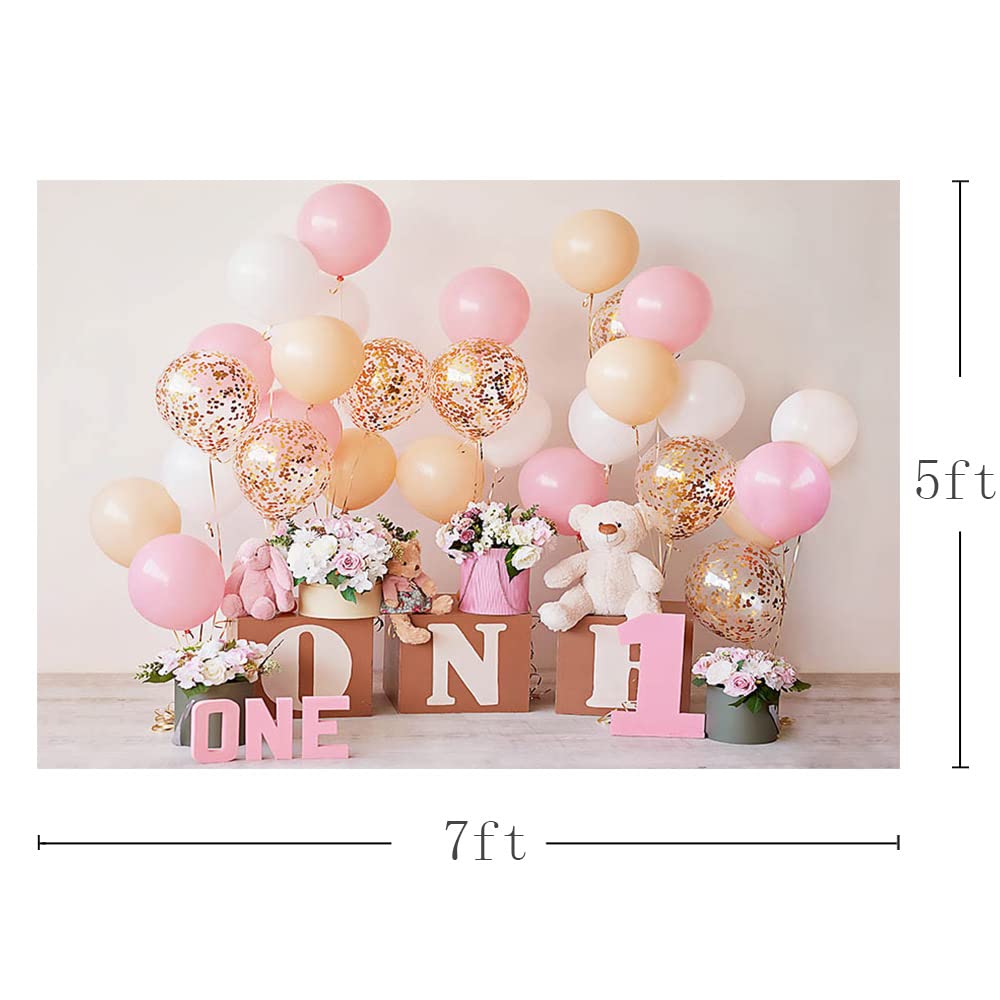 Süßer Roségold Tortenaufsatz Für Baby-Mädchen – Glitzer-Deko Für 1. Geburtstag & Babyparty