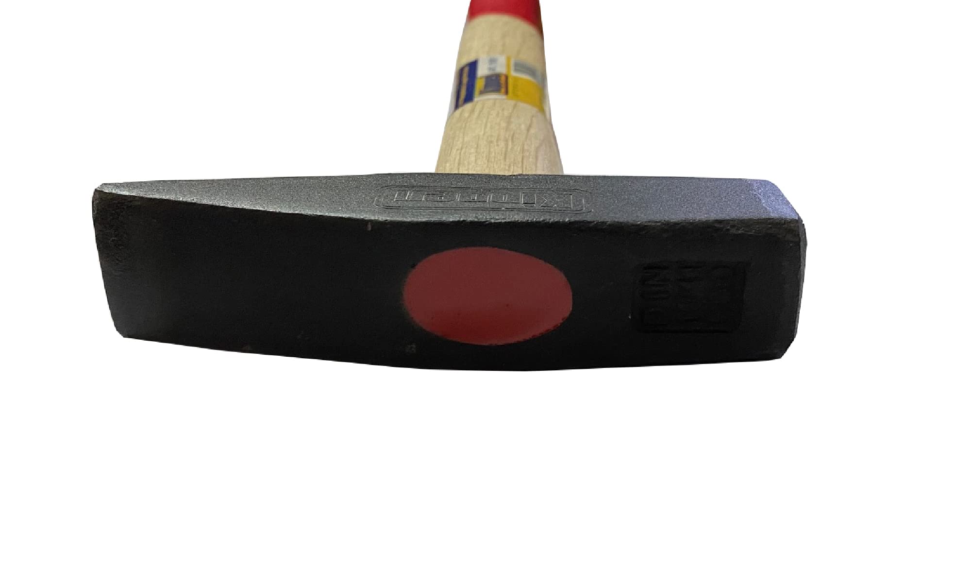 Martello Da Banco Tedesco Kippen 300g - Impugnatura In Legno Verniciato, Testa In Acciaio Forgiato