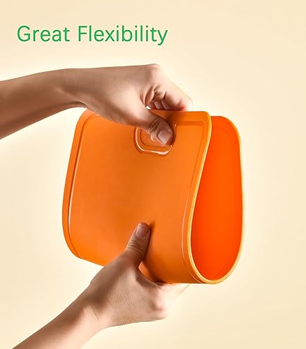 Miniatura 2 de Tabla de cortar de TPU para cocina, tablas de cortar flexibles resistentes a los arañazos para cocinar, sin BPA, tabla de cortar antideslizante de