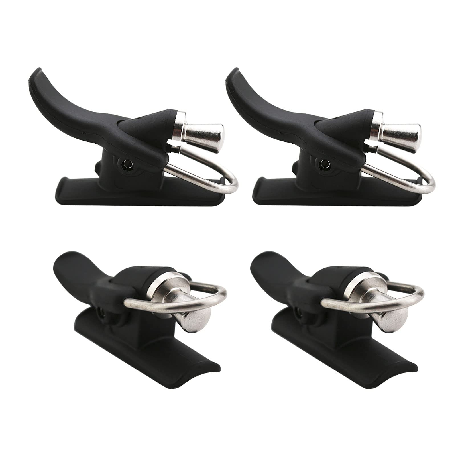 cimsfcor 4 Pcs Sea Fishing Casting Trigger, Fixed Spool Casting Aid Marine Fishing Rod Clamp for Sea Shore Beach Fishing Accessories