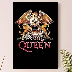 Placa Quadro Decorativo - Banda Queen - Decoração Rock (Queen_03)