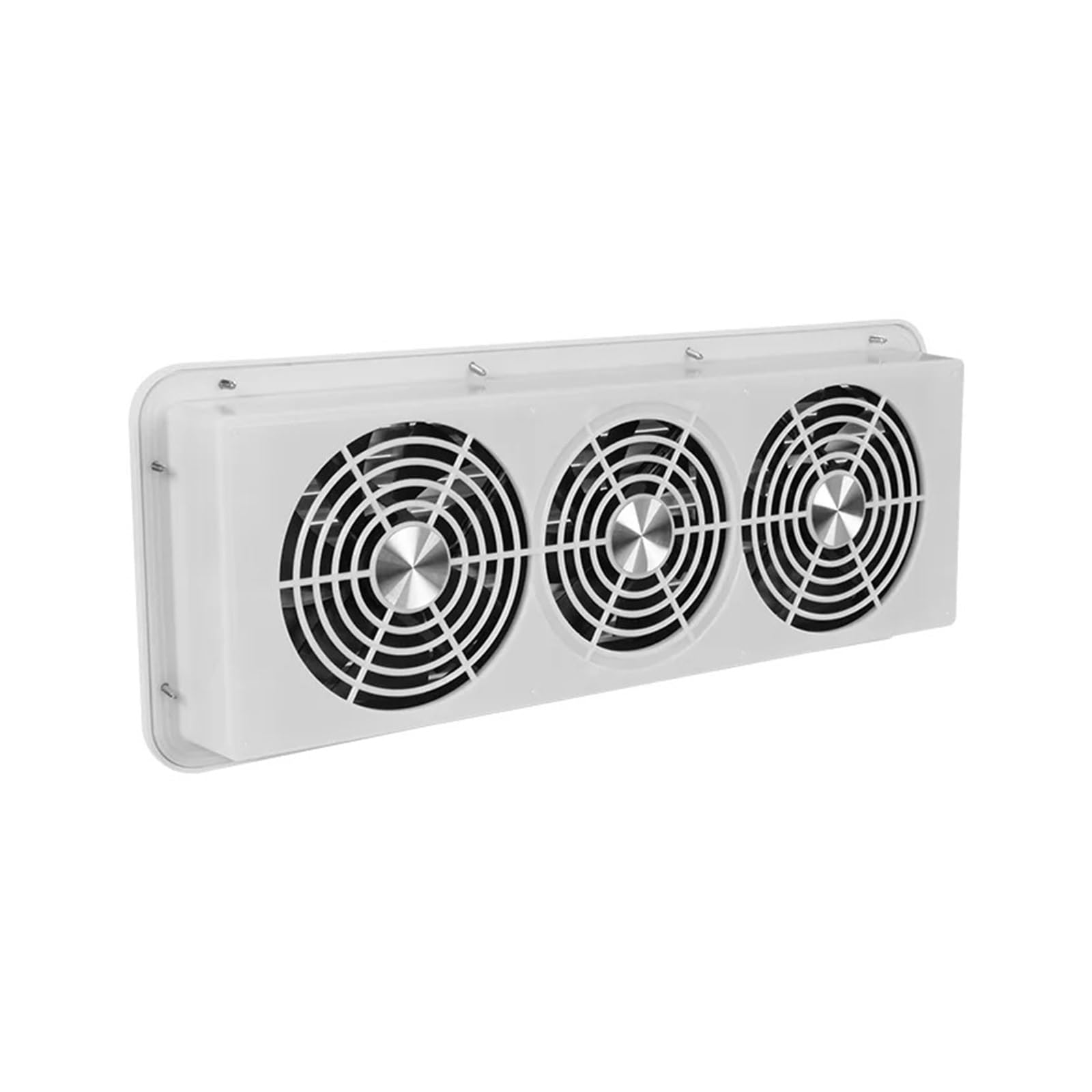12V RV Belüftung Lüfter Caravan Vent und Fan Weiß Lufteinlass Outlet Auspuff Fans, Witterungsbeständig