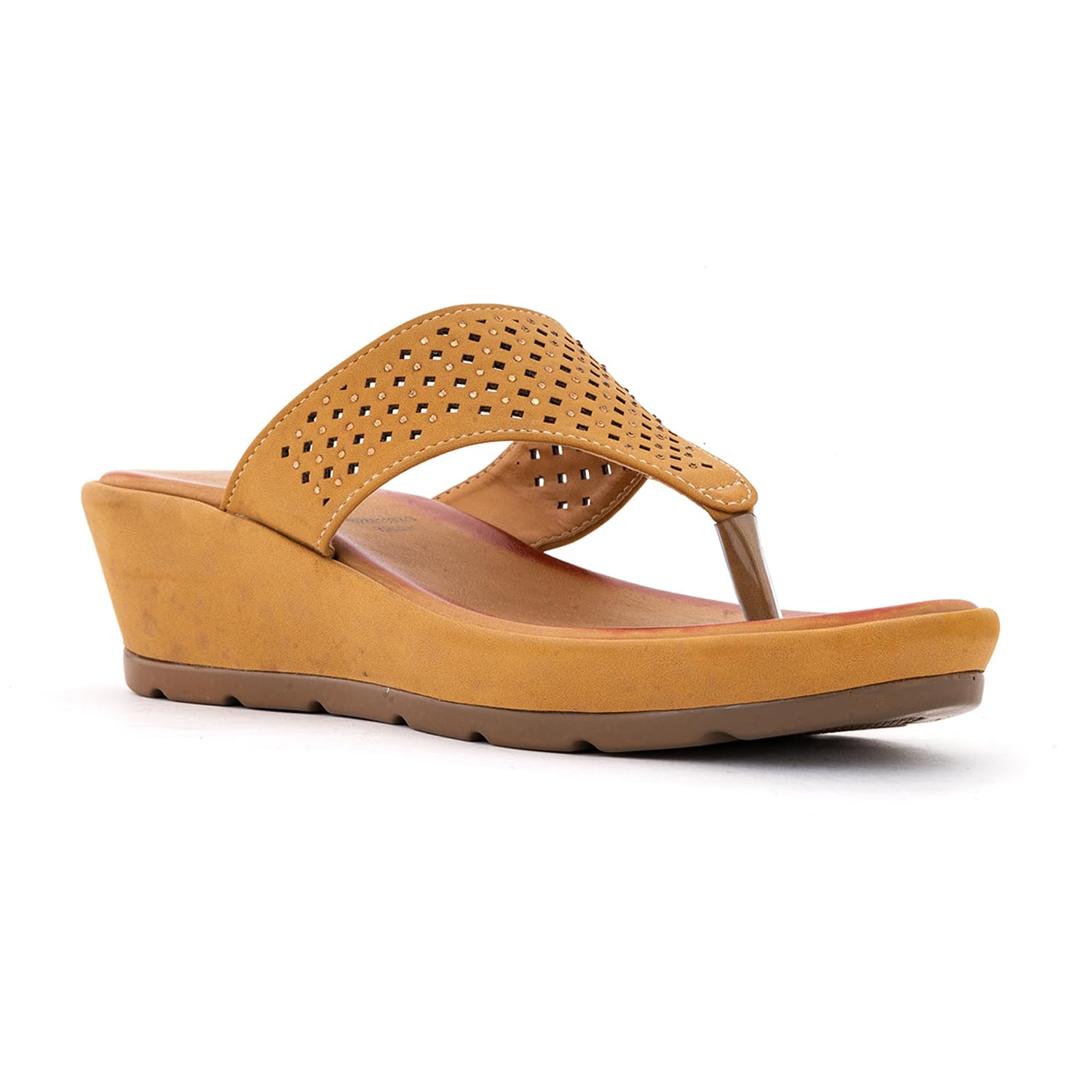 Sharon Khadim's Wedge Heel Slip On Sandal for Women