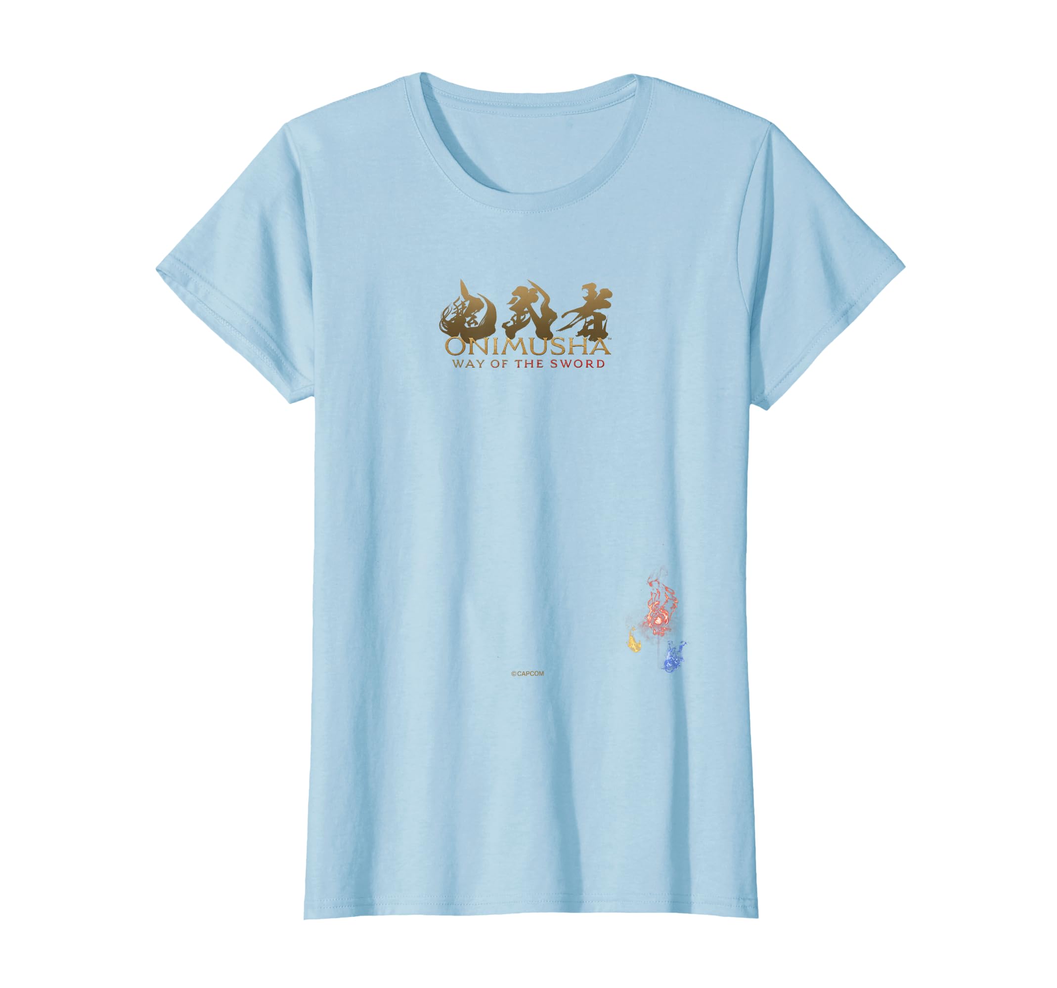 Amazon | 鬼武者 Way of the Sword ロゴ（A） Tシャツ | Tシャツ