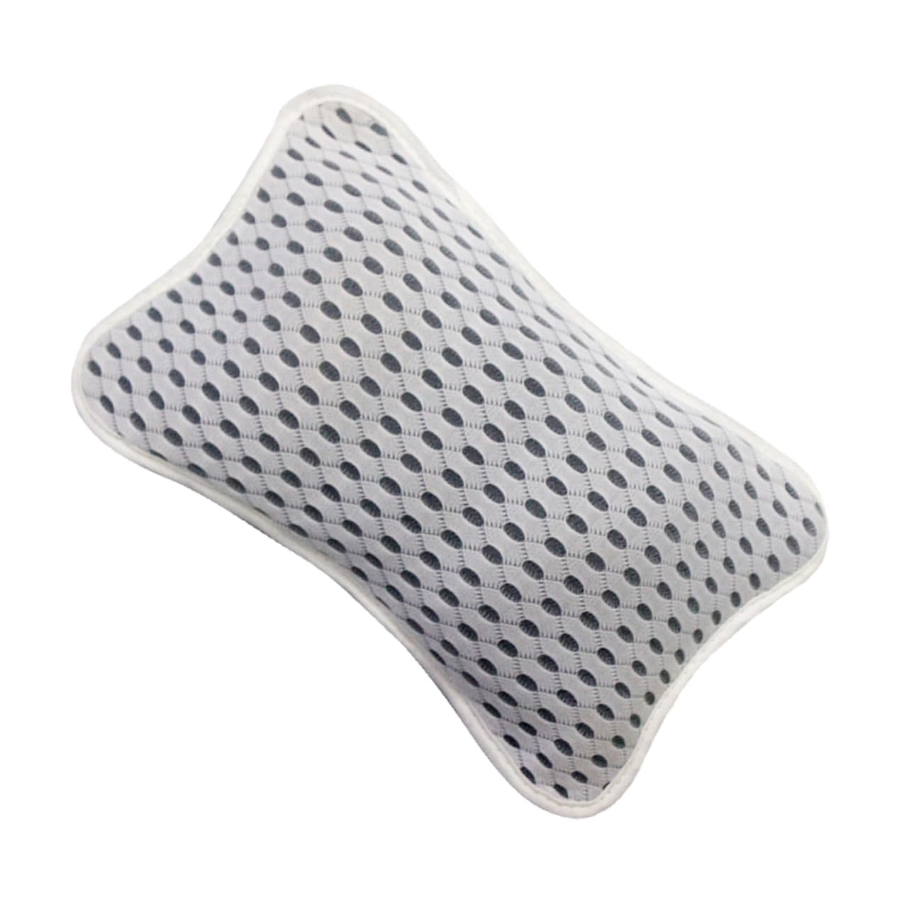 2 Pezzi Cuscino Bagno Poliestere con Ventose Antiscivolo per e Accessori per Spa e Adatto Tutti Tipi Vasche