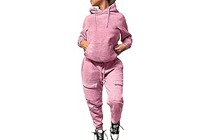 Soft and Comfy Women's Sumensumen Sweatsuit Outfit - Sweatshirt and Sweatpants Set