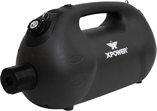 XPOWER F-35B ULV Fogger frío, soplador de niebla y pulverizador, enorme distancia de pulverización de 39 pies, capacidad masiva de tanque de 2.5 L,