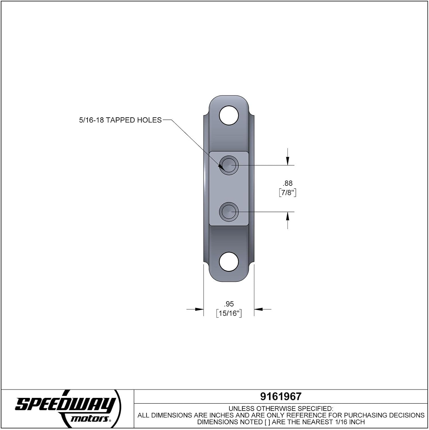 Speedway Motors Connecting Rod Steering Column Drop Short 2-1/2 Inch Drop Fits 2 Inch or 1-3/4 Inch Columns CNC Machined 6061 Aluminum Classic Hot Rod Style