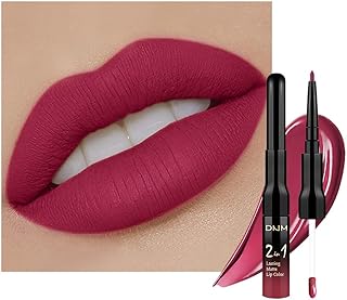 evpct - Juego de 1 lápiz labial mate y lápiz ...