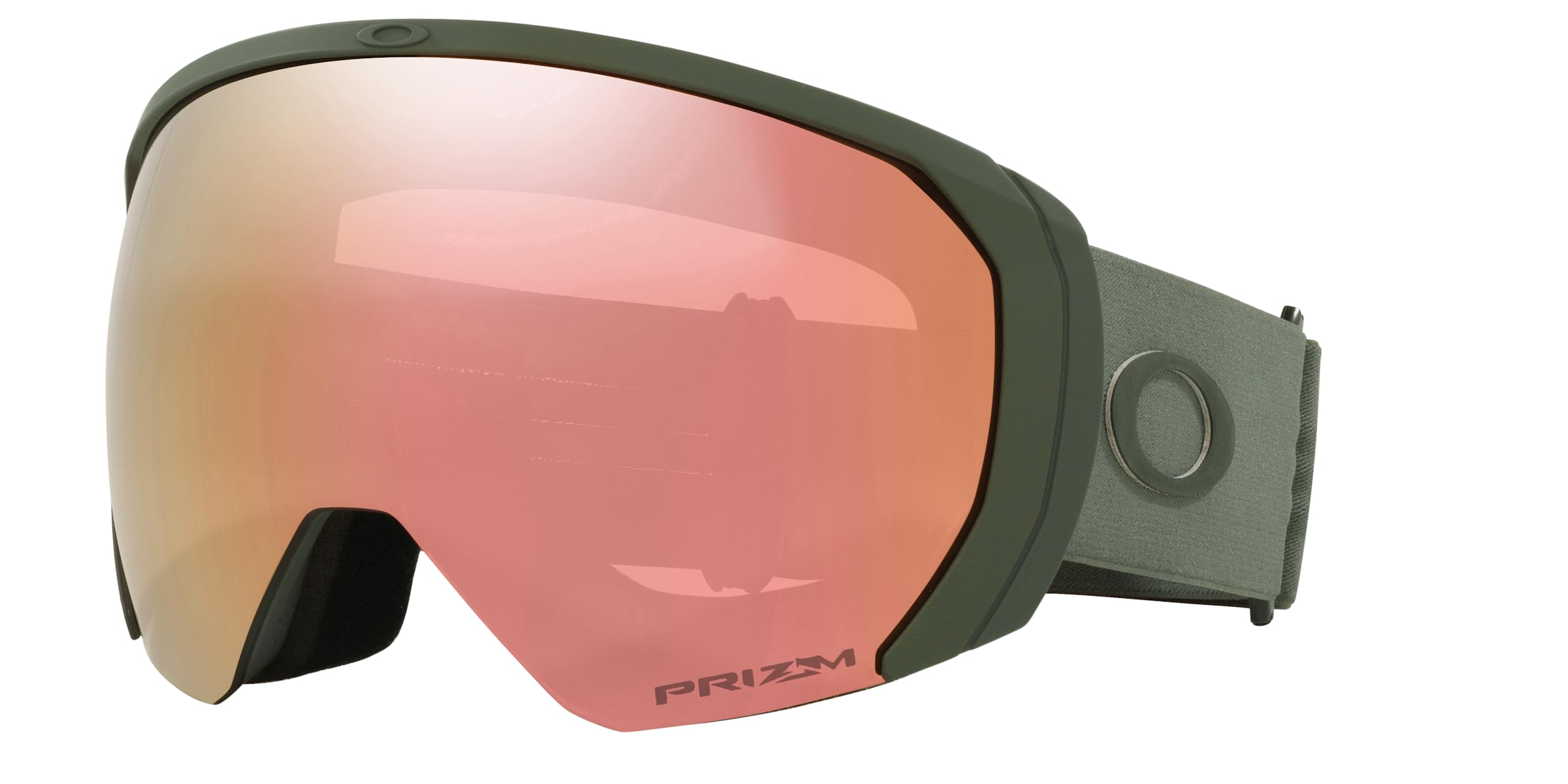 Oakley Flight Path Large Forged Iron wPrzm Rose Gold Snow Goggle