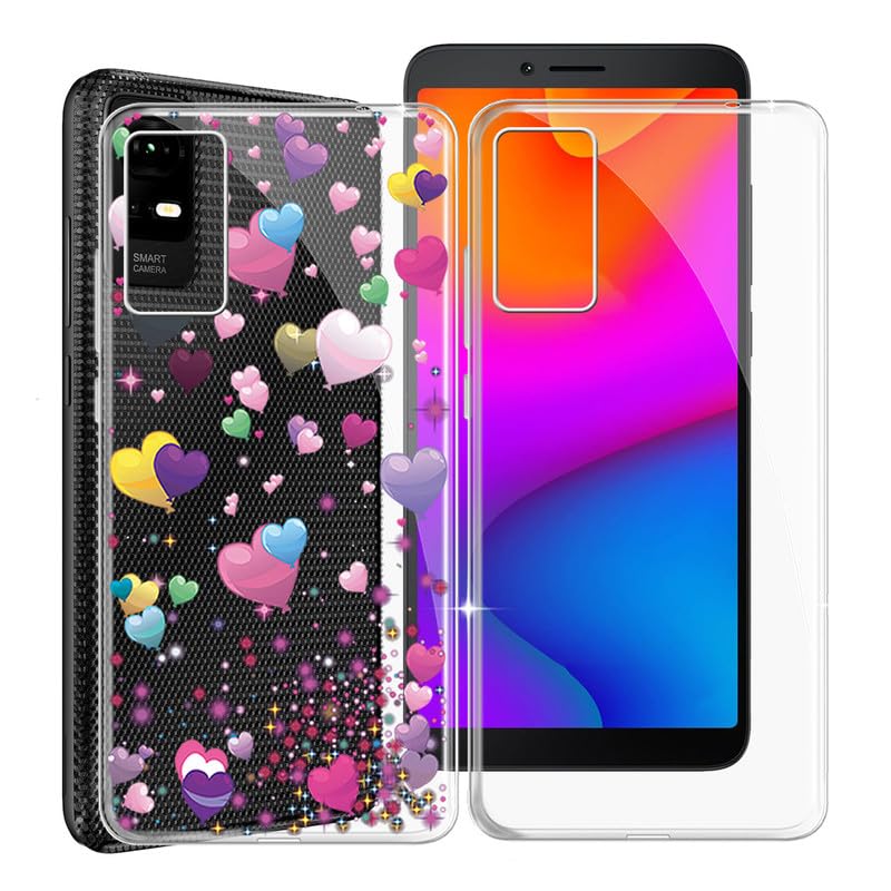 Coque TCL ION V 2023 silicone évite les rayures, étui mince contre les chutes de 6 pouces