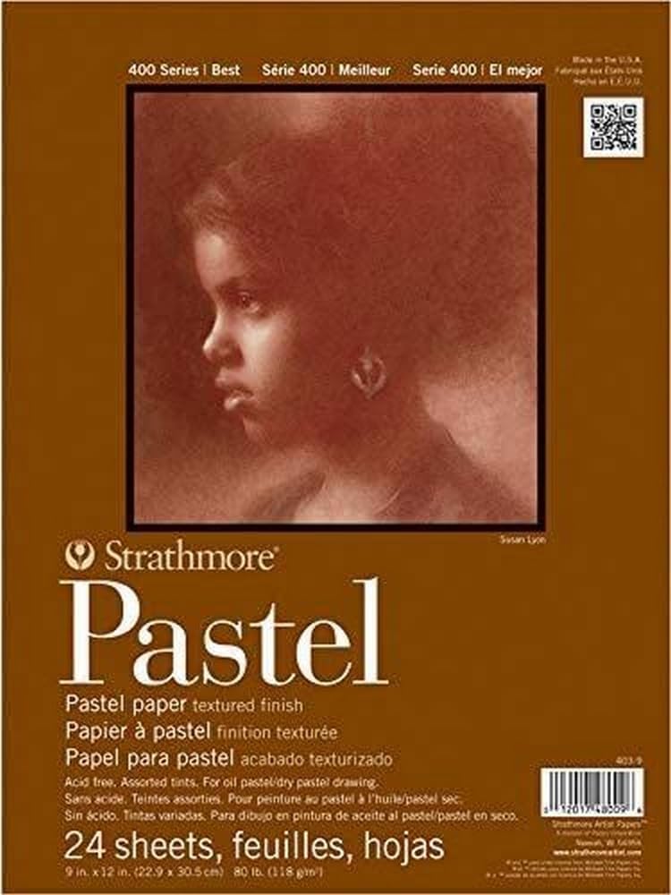 Strathmore Assorted Color Pastel Paper Pad 18"X24"-24 Sheets -403180 18x24