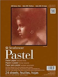 Strathmore Assorted Color Pastel Paper Pad 18"X24"-24 Sheets -403180