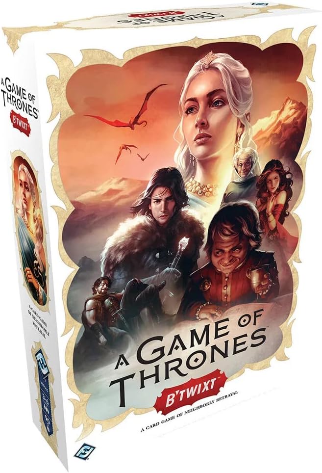 A Game of Thrones: B’Twixt Card Game - Strategy Game for Kids & Adults, Ages 14+, 3-6 Players, 90 Minute Playtime, Made by Fantasy Flight Games