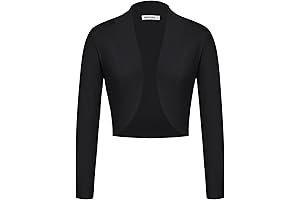 Women's Cropped Cardigan Shrug: The Epitome of Sophistication