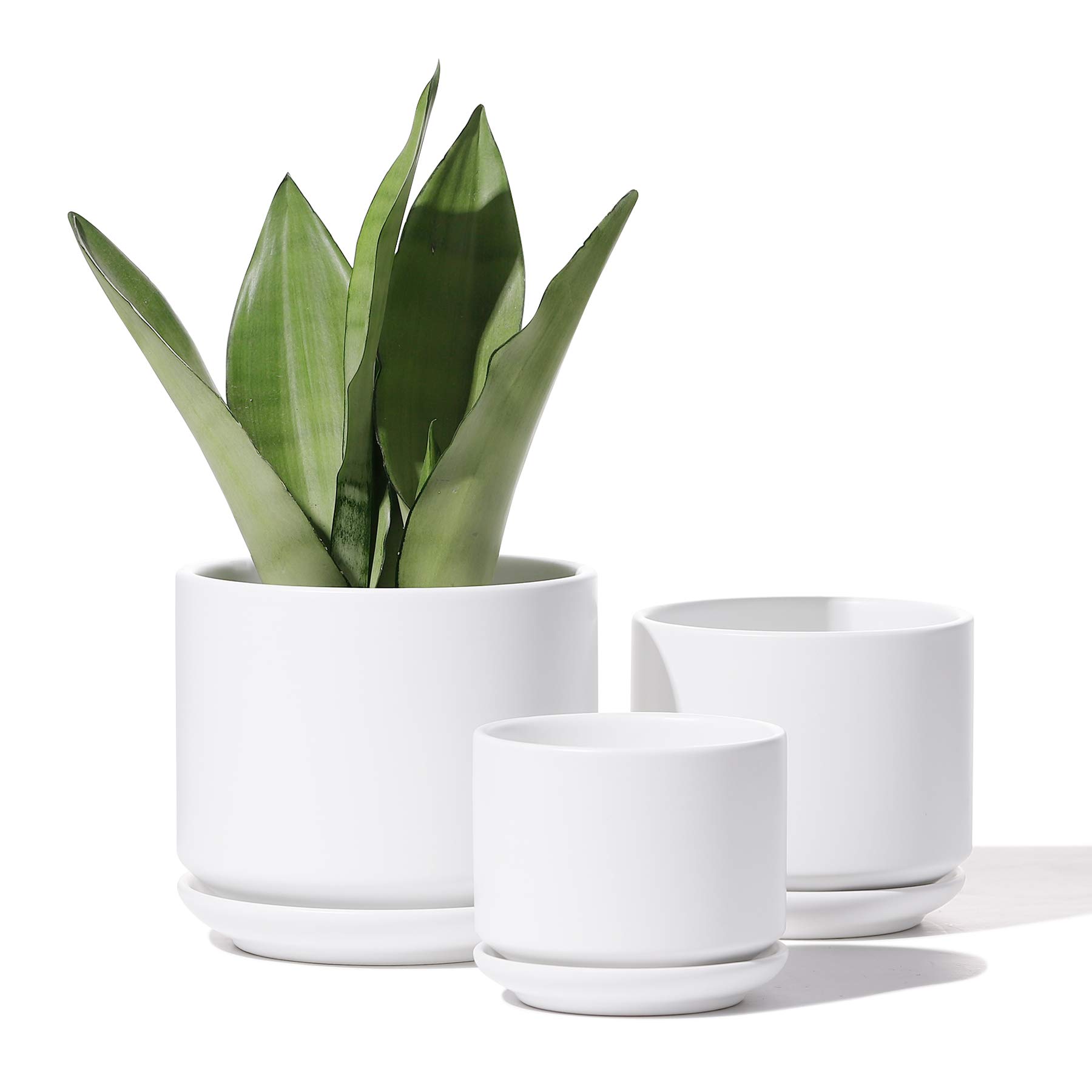 Amazon.com : POTEY Planters Pots for Plants Indoor - 4+5.5+6.5