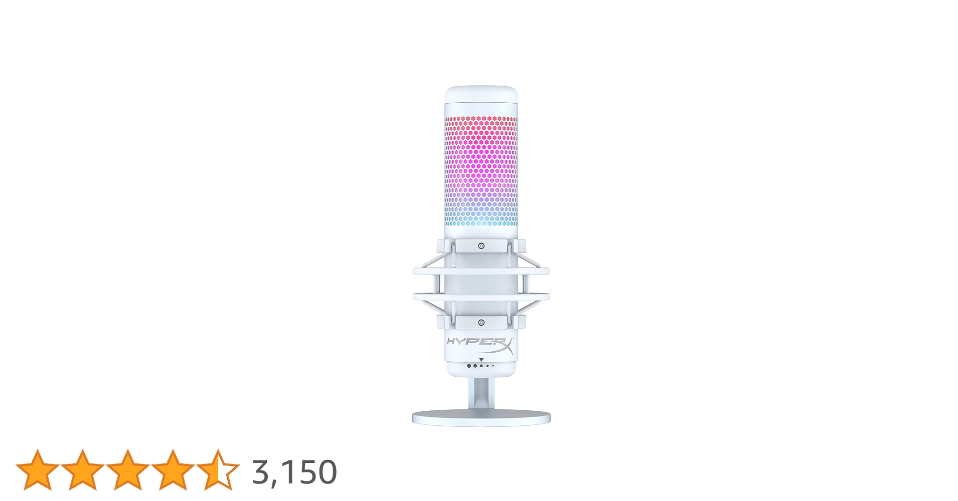 Amazon.co.jp: HyperX QuadCast S スタンドアロンマイク RGB