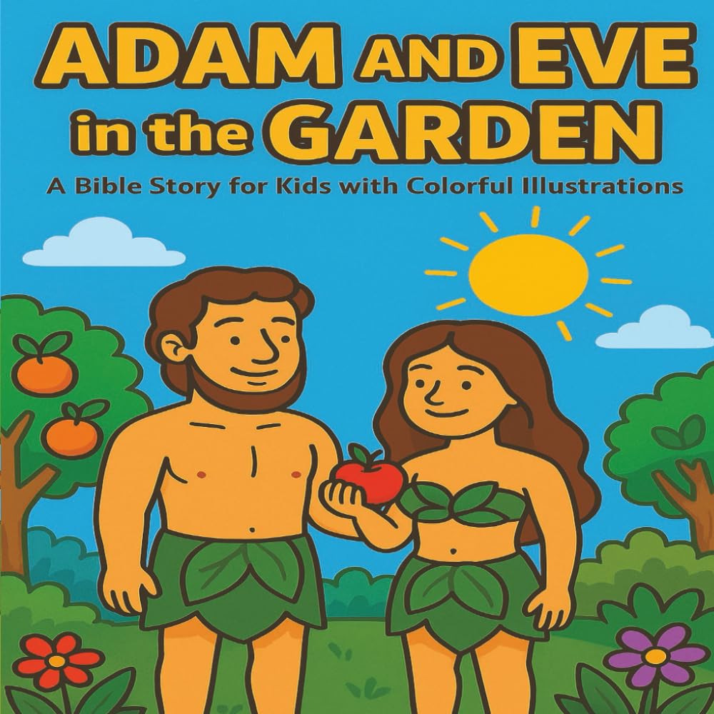 Adam and Eve in the Garden: A Beautifully Illustrated Bible Story for Kids
