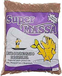 Kit 2 Massa De Pesca Isca Em Pó Sabor Leite Cond. e Baunilha 500g