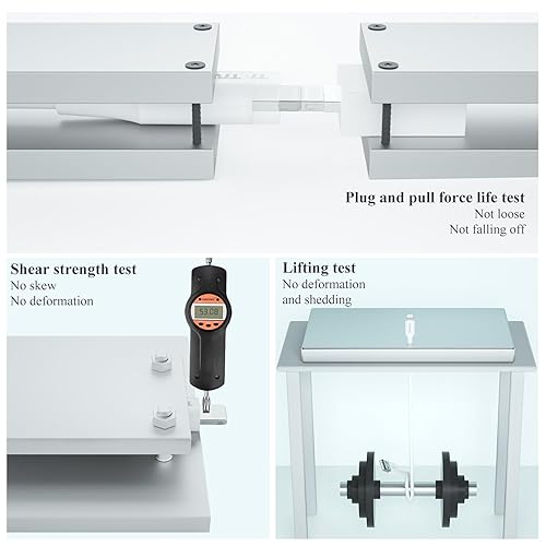 Miniatura 5 de Cable de carga para iPhone de 3.3 pies con certificación MFi de Apple, USB A a Lightning, cargadores estándar para iPhone 14131211XXSXR876SE Plus