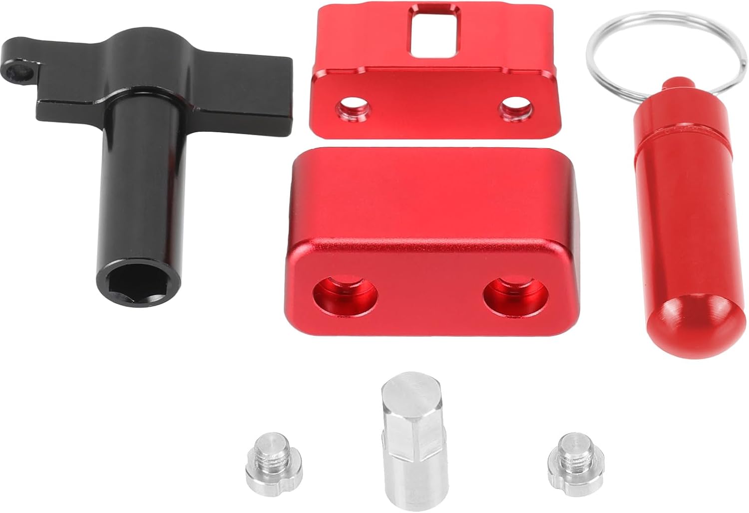 OBD2 Port Anti-Theft Locking Tool, Prevents OBD Data Copying, Suitable for car/SUV/Truck OBD Port Protector, OBD2 Locking Anti-Theft Protector (red)